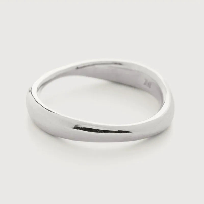 Sterling Silver Nura Reef Stacking Ring