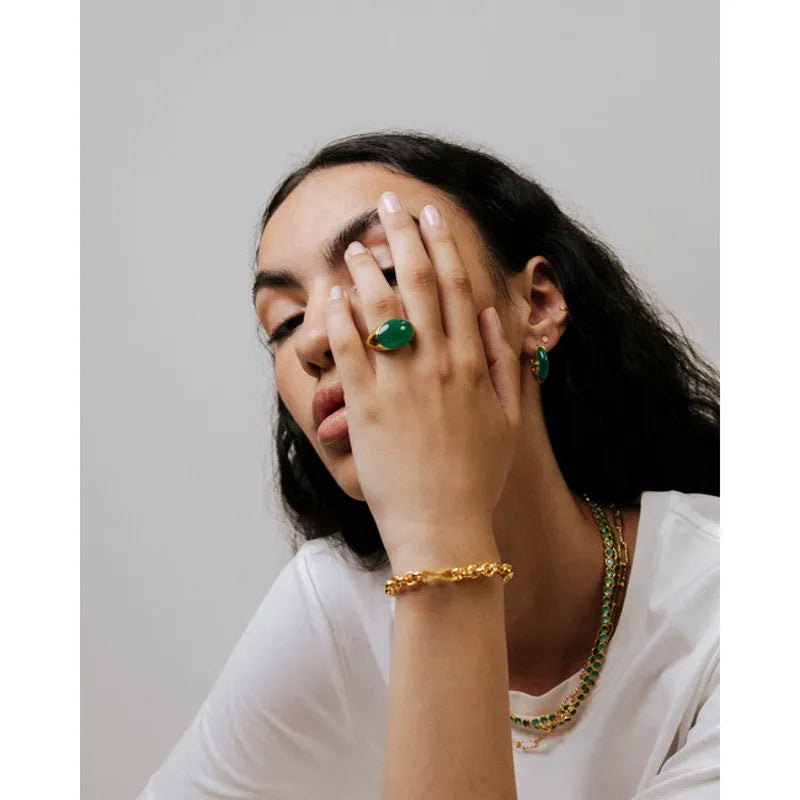 Gold Vermeil Heritage Link Bracelet
