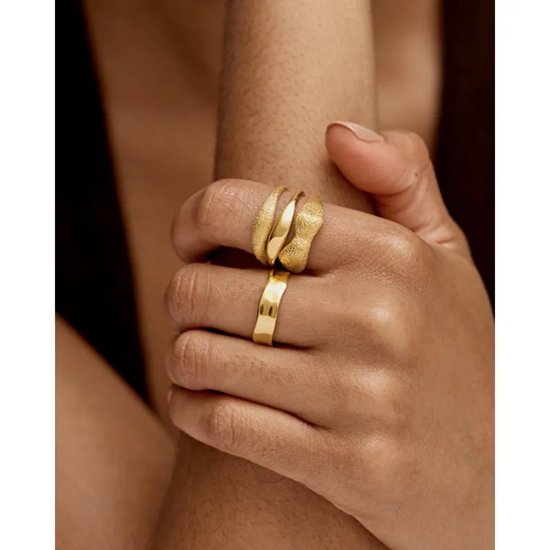 Gold Vermeil Antica Stacking Ring