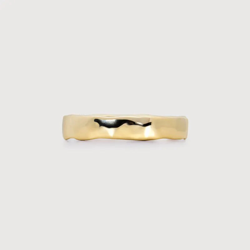 Gold Hammered Band