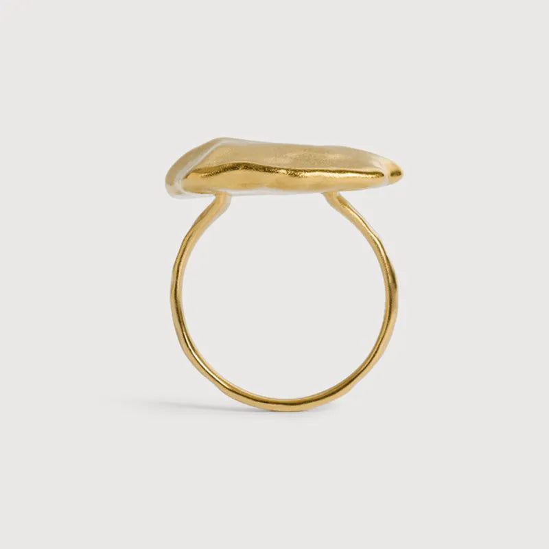 Gold Vermeil Fragments Bold Ring