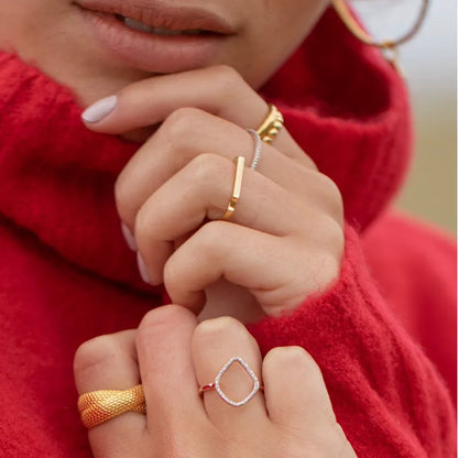 Gold Vermeil Signature Slim Ring