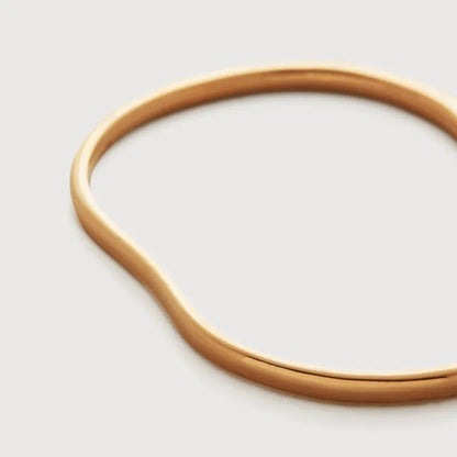 Gold Vermeil Alta Capture Charm Bangle