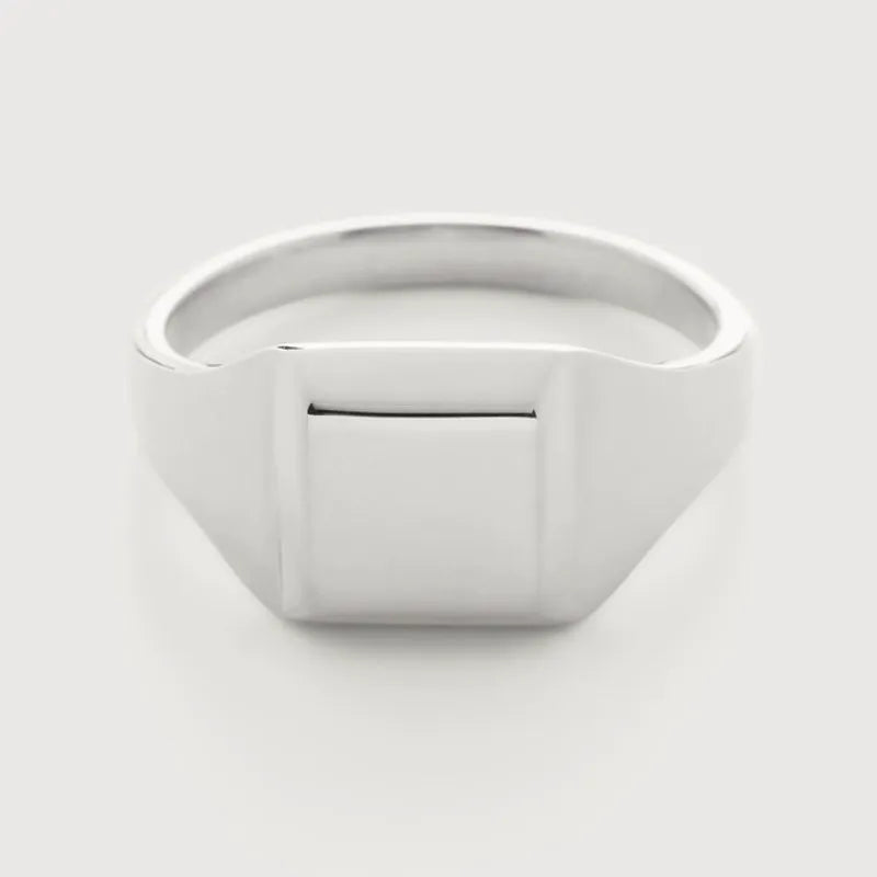 Sterling Silver Signature Signet Ring