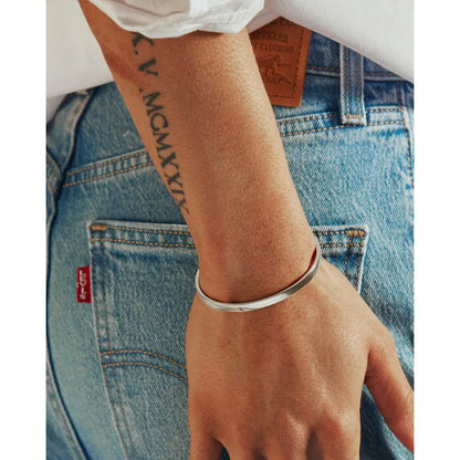 Sterling Silver Essential Bangle