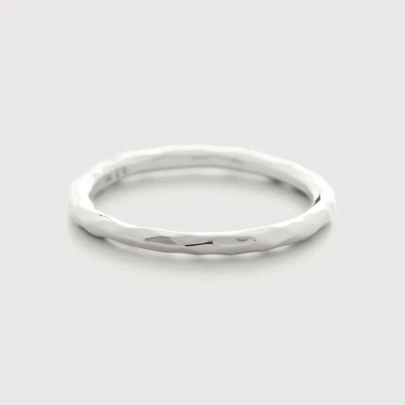 Sterling Silver MV Siren™ Hammered Ring