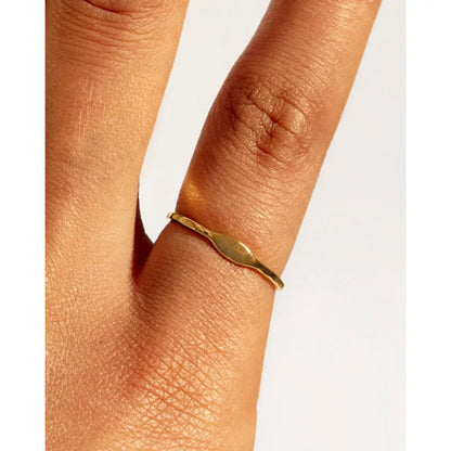Gold Vermeil MV Siren™ Muse Slim Ring