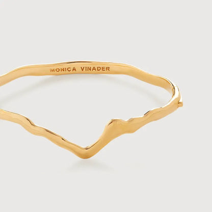 Gold Vermeil Wishbone Bangle