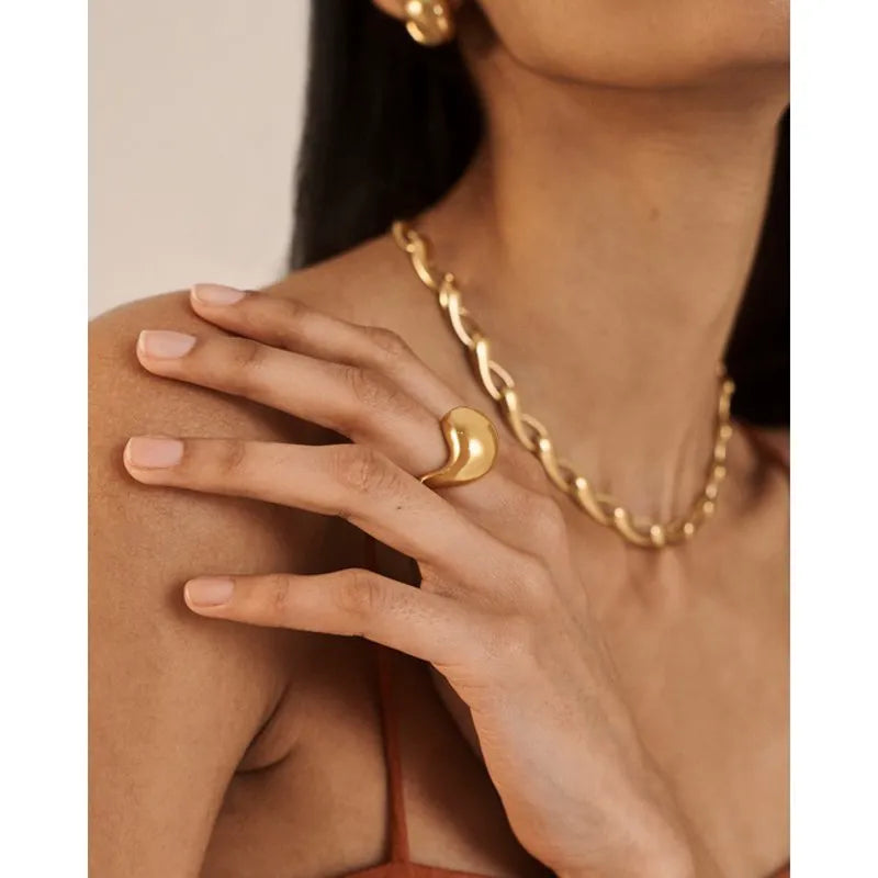 Gold Vermeil Nura Ring