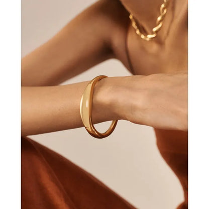 Gold Vermeil Nura Reef Bold Bangle