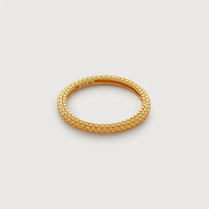 Gold Vermeil Heirloom Stacking Ring