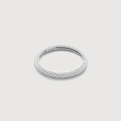 Sterling Silver Heirloom Stacking Ring