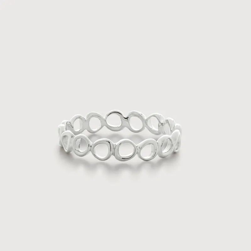 Sterling Silver Nura Open Stacking Ring