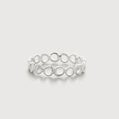 Sterling Silver Nura Open Stacking Ring