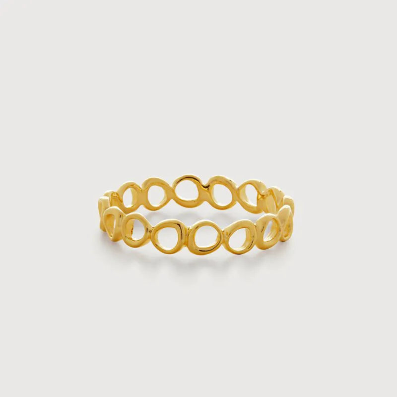Gold Vermeil Nura Open Stacking Ring