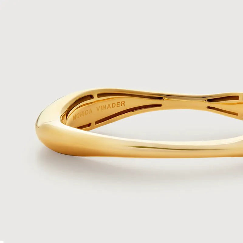 Gold Vermeil Nura Reef Bold Bangle