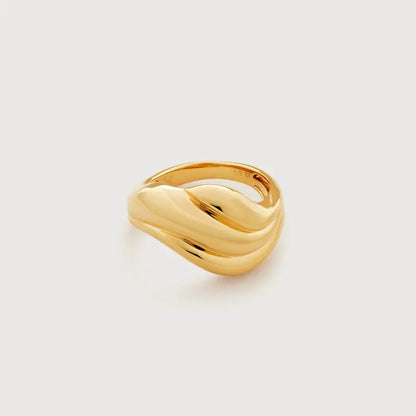 Gold Vermeil Swirl Ring