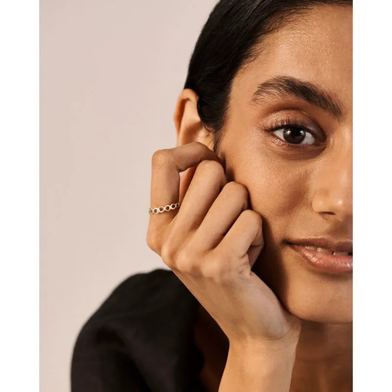Sterling Silver Nura Open Stacking Ring