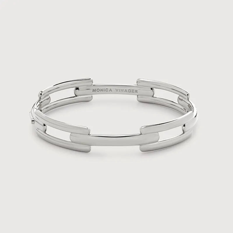 Sterling Silver Signature Link Bangle