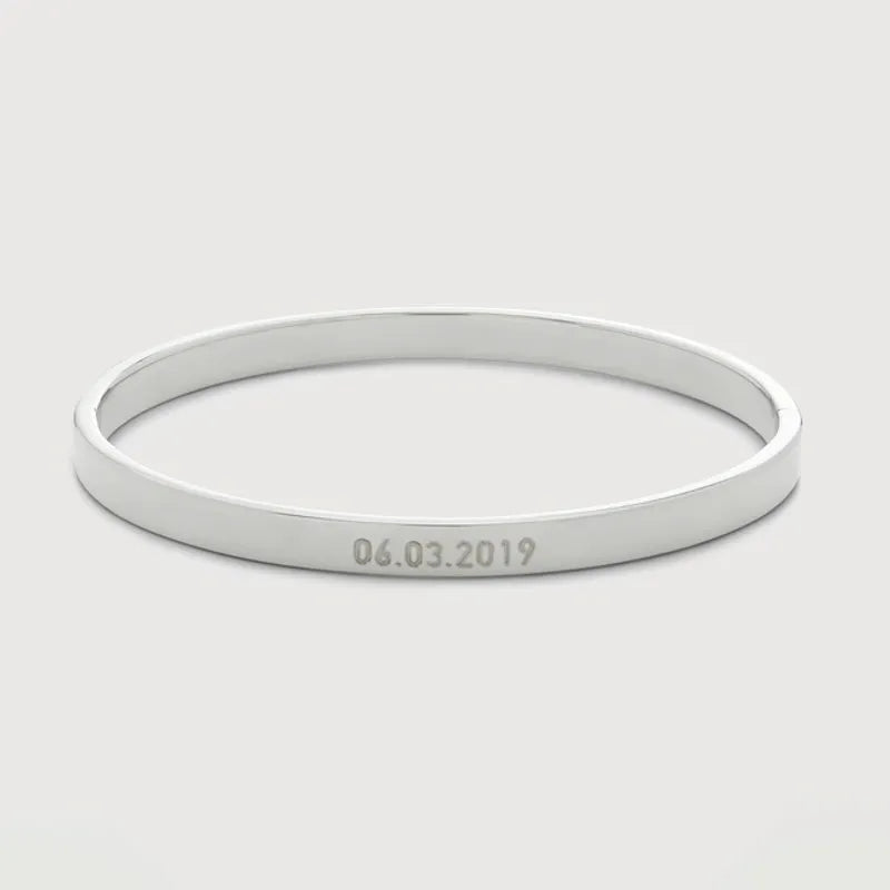 Sterling Silver Essential Bangle