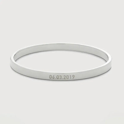Sterling Silver Essential Bangle