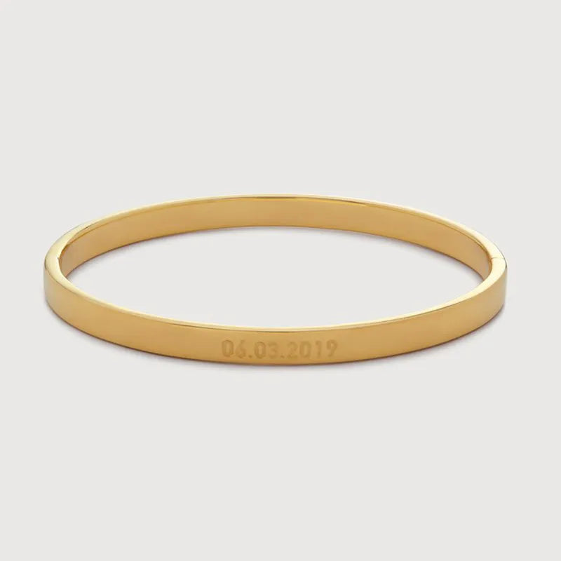 Gold Vermeil Essential Bangle