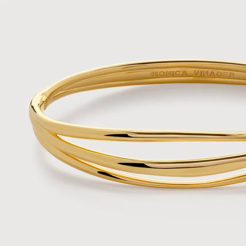 Gold Vermeil Nura Wrap Bangle