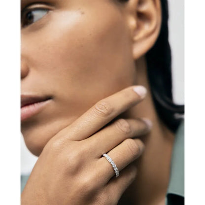 Gold Diamond Eternity Ring 2.5mm - Lab Grown Diamond