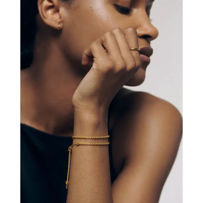 Gold Vermeil MV Siren™ Hammered Ring