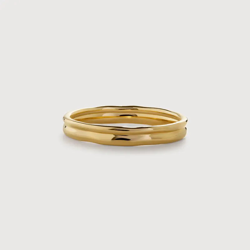 Gold Vermeil MV Siren™ Muse Stacked Ring