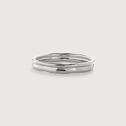 Sterling Silver MV Siren™ Muse Stacked Ring