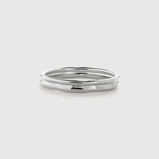 Sterling Silver MV Siren™ Muse Stacked Ring