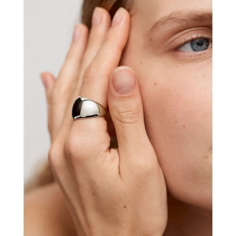 Sterling Silver Tapered Ring