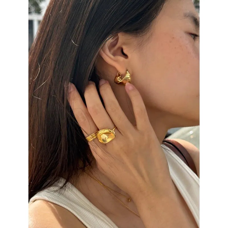 Gold Vermeil Aria Ring
