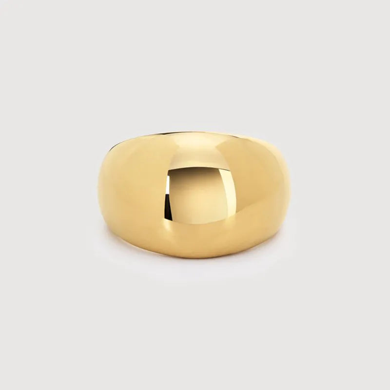Gold Vermeil Tapered Ring