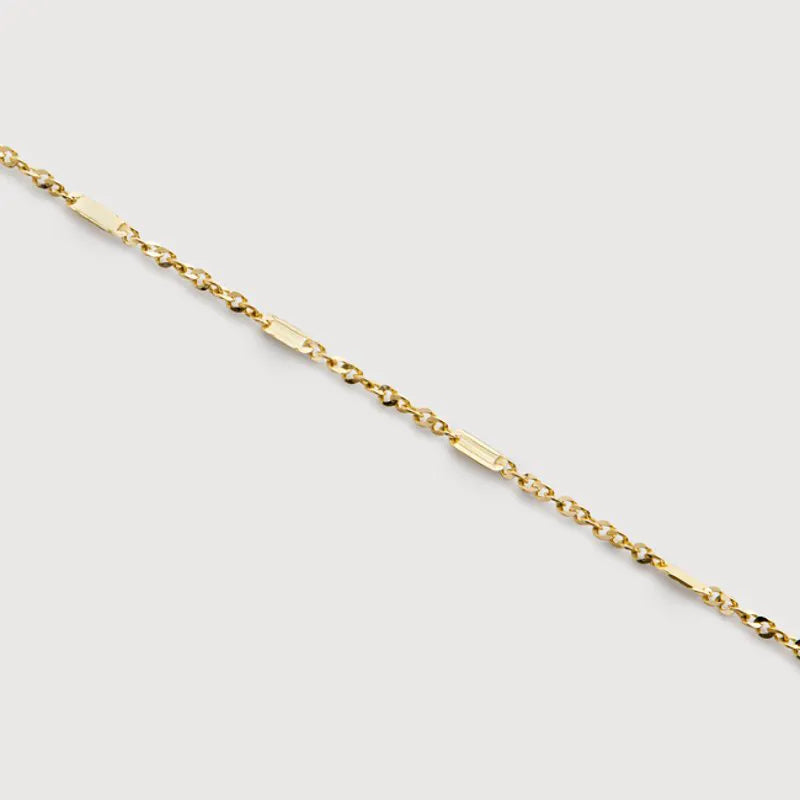 Gold Shimmer Chain Bracelet