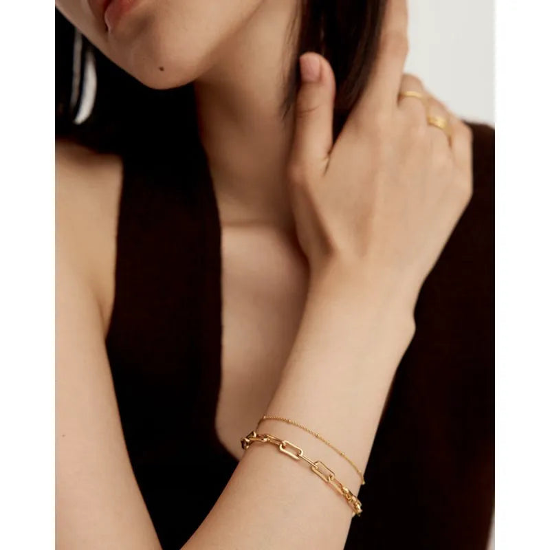 Gold Vermeil Alta Mini Chain Bracelet