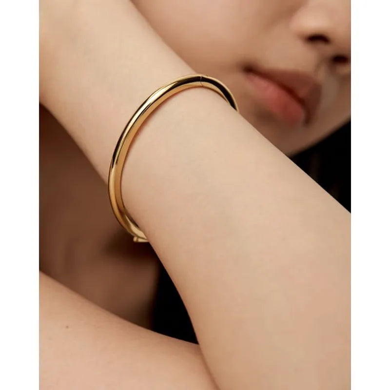 Gold Vermeil Kate Young Slim Bangle