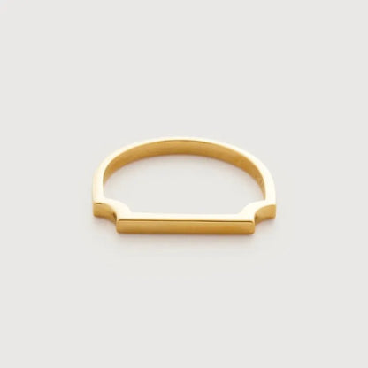 Gold Vermeil Signature Slim Ring