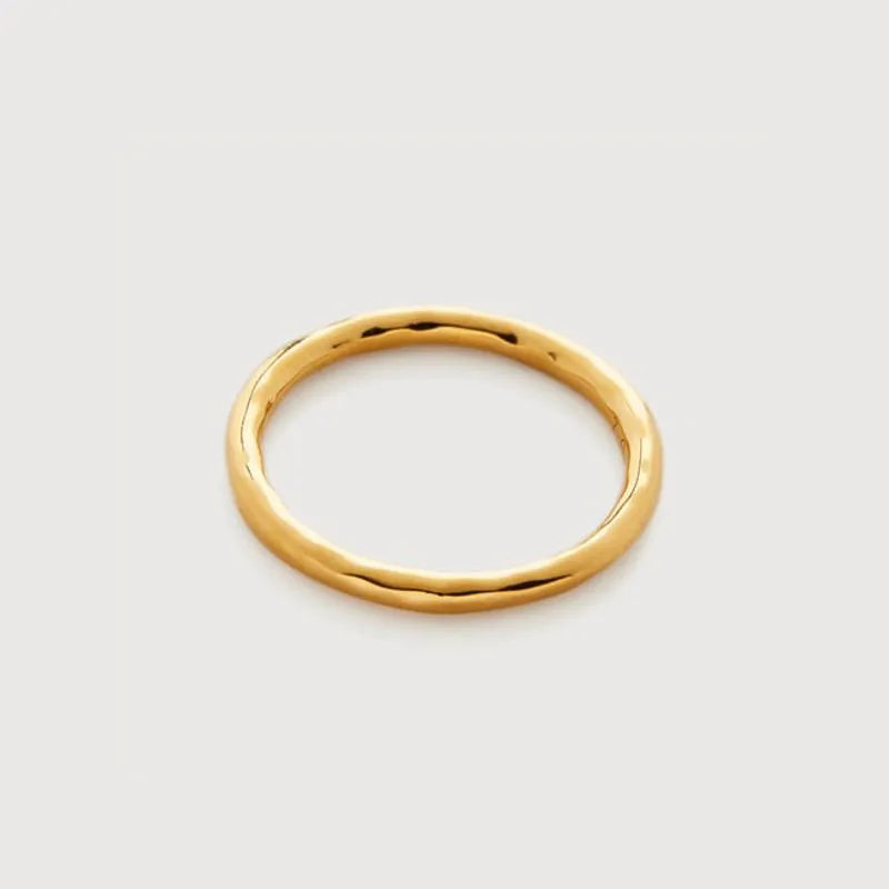 Gold Vermeil MV Siren™ Hammered Ring