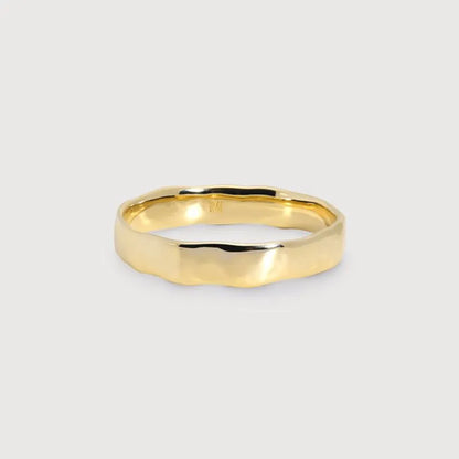 Gold Hammered Band