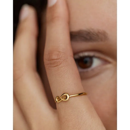 Gold Vermeil Infinity Ring