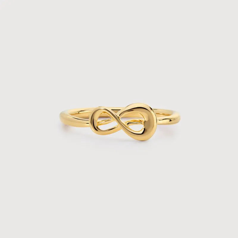 Gold Vermeil Infinity Ring