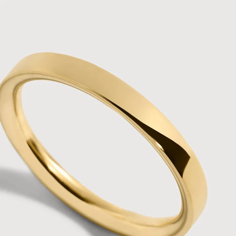 Gold Vermeil Essential Stacking Ring