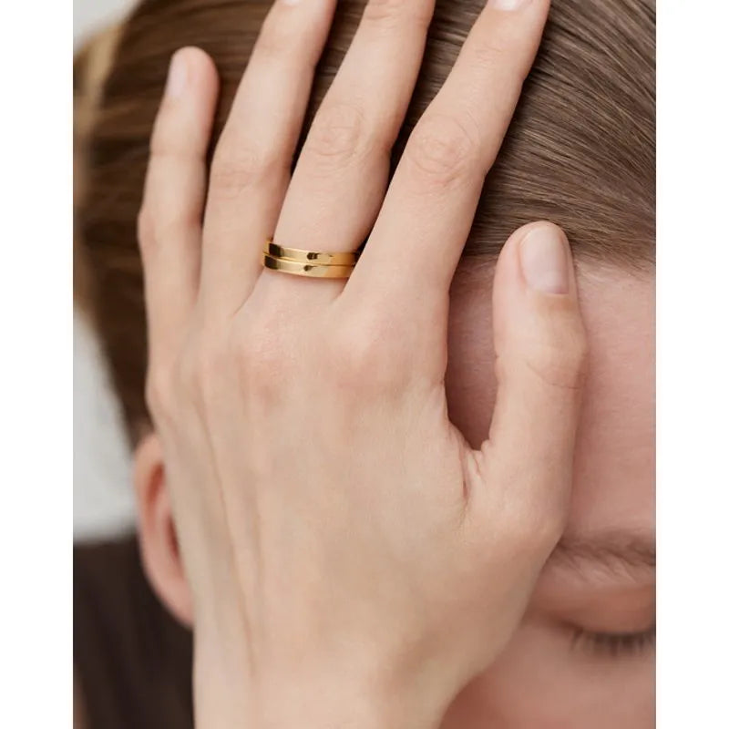 Gold Vermeil Essential Stacking Ring