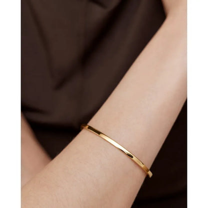 Gold Vermeil Essential Slim Bangle
