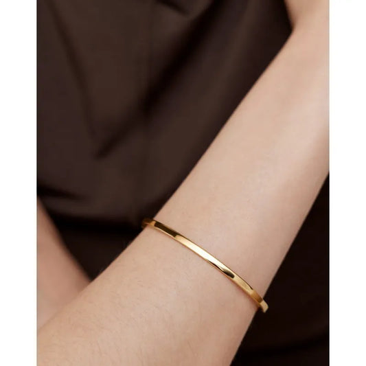 Gold Vermeil Essential Slim Bangle