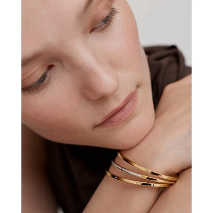 Gold Vermeil Essential Slim Bangle