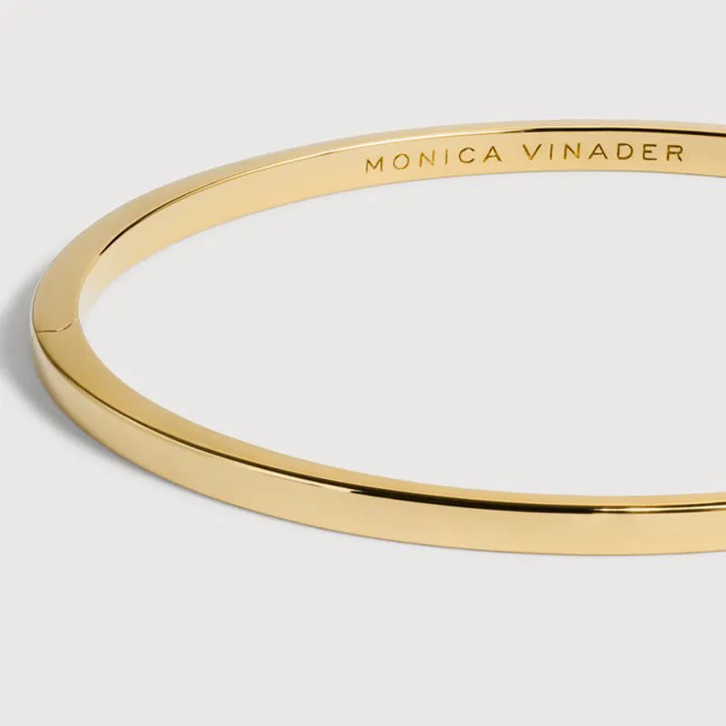 Gold Vermeil Essential Slim Bangle