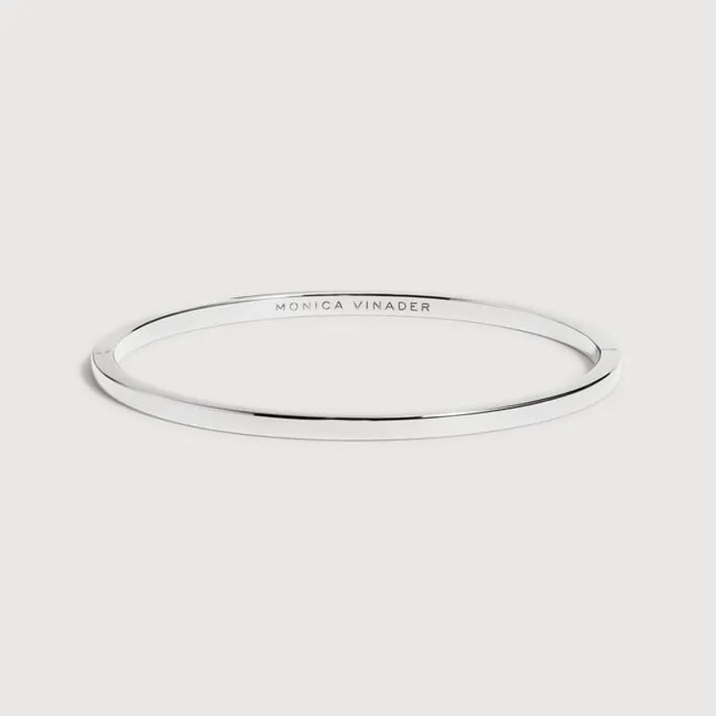 Sterling Silver Essential Slim Bangle